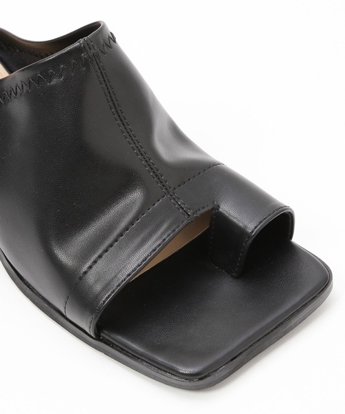 Andemiu(アンデミュウ)の「ストレッチトングサンダル276776(サンダル・レディース・ホワイト/ブラック・SMALL/MEDIUM/LARGE)」の18枚目の写真