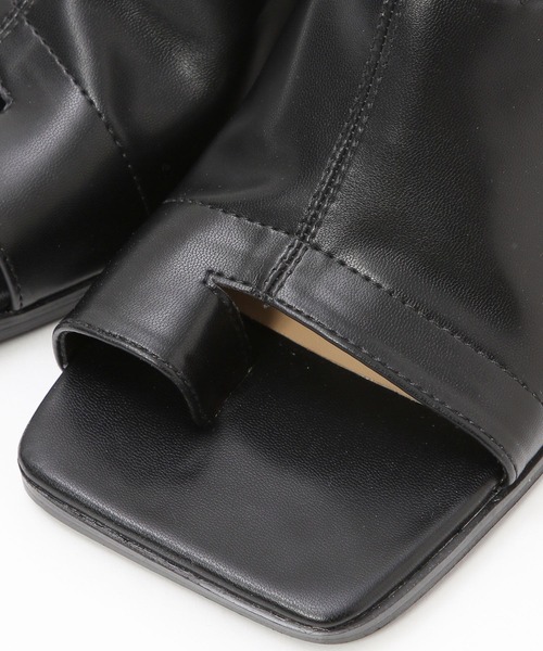 Andemiu(アンデミュウ)の「ストレッチトングサンダル276776(サンダル・レディース・ホワイト/ブラック・SMALL/MEDIUM/LARGE)」の15枚目の写真