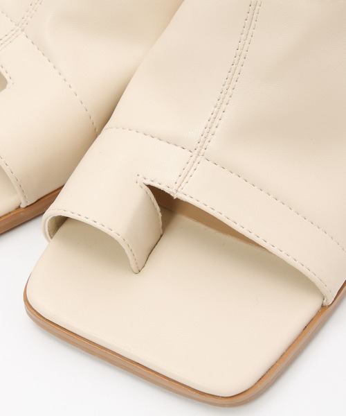 Andemiu(アンデミュウ)の「ストレッチトングサンダル276776(サンダル・レディース・ホワイト/ブラック・SMALL/MEDIUM/LARGE)」の14枚目の写真