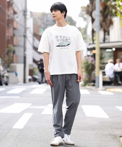 a.v.v（アーヴェヴェ）の「【速乾】リラックススーツイージーパンツ（その他パンツ・メンズ・ネイビー/グレー・44/50/48/46）」の5枚目の写真