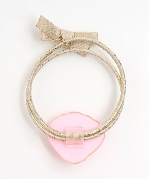 apres les cours（アプレレクール）の「モチーフヘアゴム（ヘアゴム・キッズ・ミント/ピンク/サーモンピンク/アイボリー・FREE）」の6枚目の写真