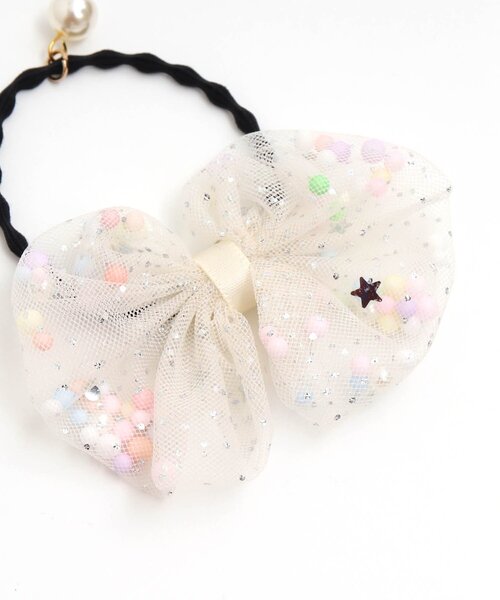 apres les cours（アプレレクール）の「モチーフヘアゴム（ヘアゴム・キッズ・ミント/ピンク/サーモンピンク/アイボリー・FREE）」の10枚目の写真