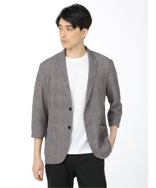 エムエフエディトリアルメンズ M F Editorial Men ドライワッフル 7分袖ジャケット 半袖tシャツ アンサンブル アンサンブル M F Editorial エムエフエディトリアル のファッション通販 Zozotown