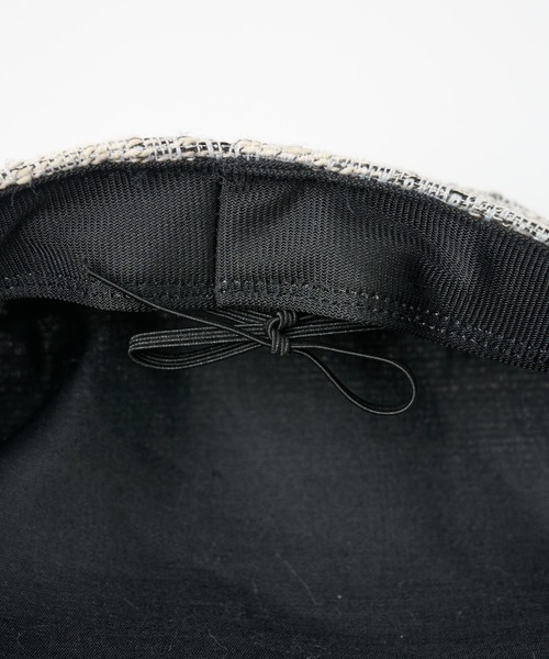 COLONY 2139(コロニートゥーワンスリーナイン)の「ツイードキャスケット(キャスケット・レディース・アイボリー/グレー・FREE)」の7枚目の写真