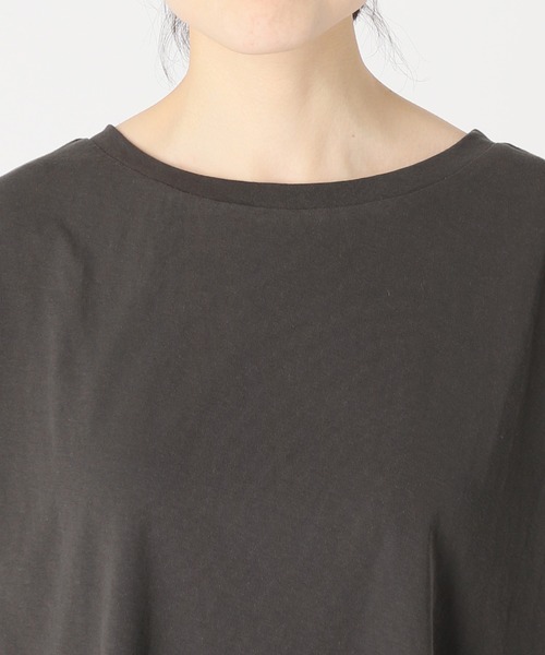 Spick & Span（スピックアンドスパン）の「COOL TOUCH ヴィンテージ天竺フレンチT（Tシャツ/カットソー・レディース・ホワイト/グレー/ブルー/グリーン・FREE）」の8枚目の写真