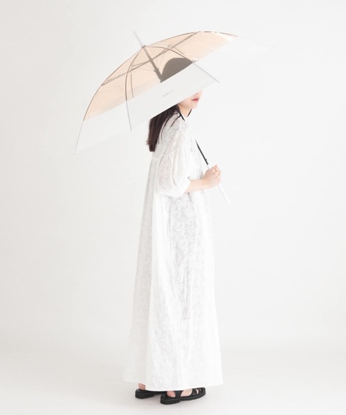 SMELLY（スメリー）の「プーリアビニール傘（長傘・レディース・パープル/グレー/ミント/クリア/ブルー系その他/オレンジ系その他・FREE）」の8枚目の写真