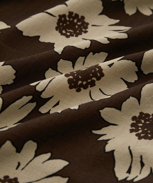 VIS（ビス）の「フラワープリントマーメイドスカート（スカート・レディース・ダークブラウン/ブラウン系その他/ベージュ系その他・M/S）」の13枚目の写真