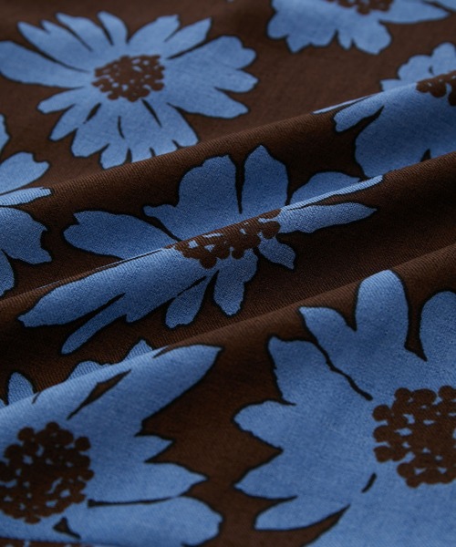 VIS（ビス）の「フラワープリントマーメイドスカート（スカート・レディース・ダークブラウン/ブラウン系その他/ベージュ系その他・M/S）」の10枚目の写真