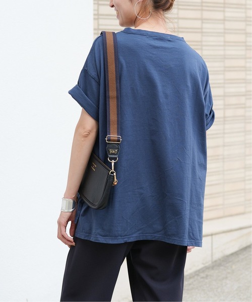 FRAMeWORK(フレームワーク)の「ESPRITプリントTシャツ(Tシャツ/カットソー・レディース・ホワイト/グレー系その他/ネイビー/カーキ・FREE)」の6枚目の写真