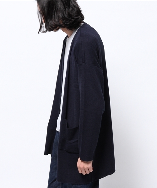 603（ロクマルサン）の「603 ロングカーディガン（カーディガン/ボレロ・メンズ・ホワイト/グレー/ネイビー・FREE）」の12枚目の写真