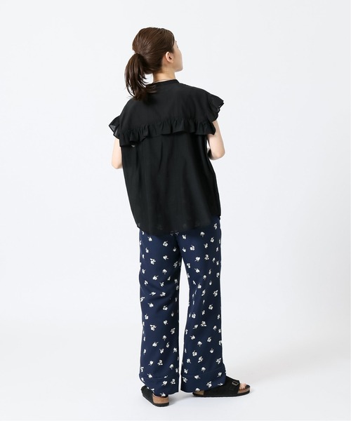 IENA（イエナ）の「プリントツイルイージーパンツ（その他パンツ