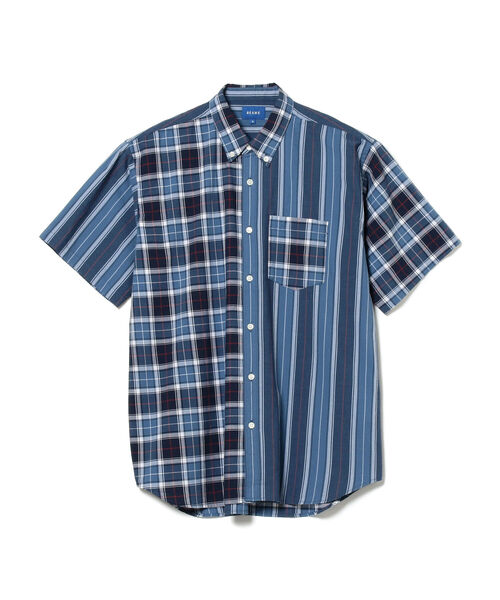 BEAMS（ビームス）の「BEAMS / マドラスチェック クレイジーパターン シャツ（シャツ/ブラウス・メンズ・レッド/ブルー・SMALL/MEDIUM/LARGE/X-LARGE）」の14枚目の写真