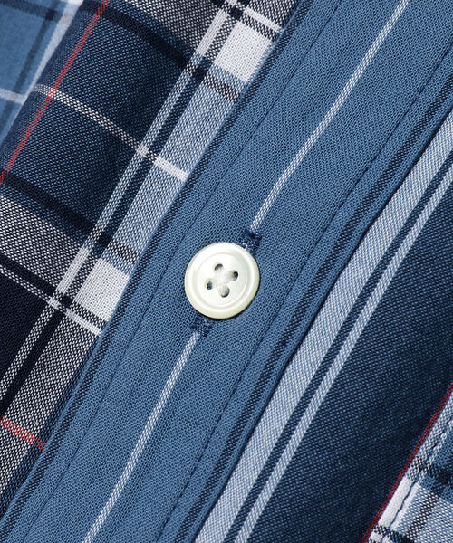 BEAMS（ビームス）の「BEAMS / マドラスチェック クレイジーパターン シャツ（シャツ/ブラウス・メンズ・レッド/ブルー・SMALL/MEDIUM/LARGE/X-LARGE）」の16枚目の写真