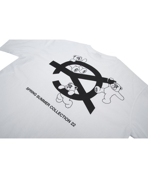 OY(オーワイ)の「『OY/オーワイ』BROKEN LOGO ODOLLY T/ブロークン オードリー 半袖Tシャツ(Tシャツ/カットソー・メンズ・ホワイト/ブラック・M/L)」の8枚目の写真