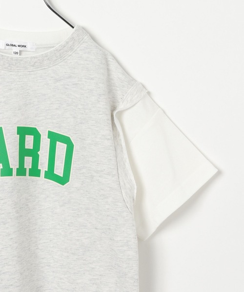 GLOBAL WORK(グローバルワーク)の「DRY/カレッジレイヤード/キッズ/296207(Tシャツ/カットソー・キッズ・ネイビー/ホワイト系その他・110cm/100cm/120cm/130cm/140cm/150cm/160cm)」の16枚目の写真