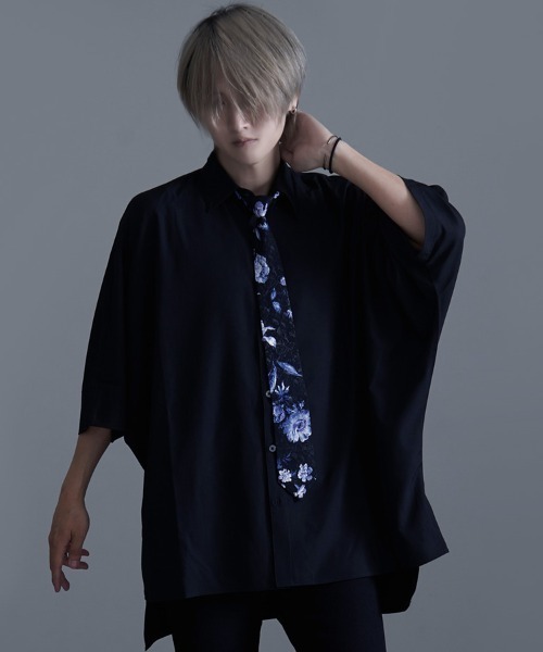 Civarize シヴァーライズ のシャツ ブラウス Civarize シヴァーライズ ジャガード総柄ネクタイ付きドルマンシャツ Cv22 K03 を購入できます A Gem 9 シャツ ブラウス トップス Civarize シヴァーライズ ジャガード総柄ネクタイ付きドルマンシャツ シャツ