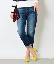 SHIPS for women | 【Steady.6月号掲載】 セルヴィッジデニム テーパード9分丈パンツ USED WASH(デニムパンツ)