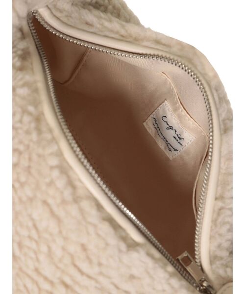 Ungrid（アングリッド）の「ボアハンドバッグ（ハンドバッグ・レディース・アイボリー・FREE）」の6枚目の写真