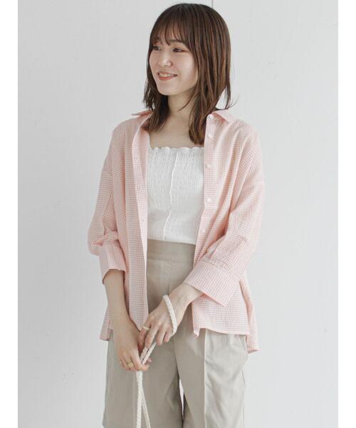 ehka sopo（エヘカソポ）の「しぼしぼメロータンクトップ（タンクトップ・レディース・ブラック/ベージュ/オフホワイト/グリーン・ﾌﾘ-）」の12枚目の写真