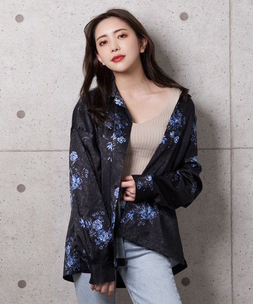 JUNRED(ジュンレッド)の「長袖シャツ(シャツ/ブラウス・メンズ・ブラック系その他2・L)」の2枚目の写真