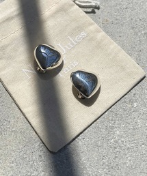 RIVE DROITE | NINA & JULES/ニナ・エ・ジュール 　Heart クリップイヤリング(イヤリング)