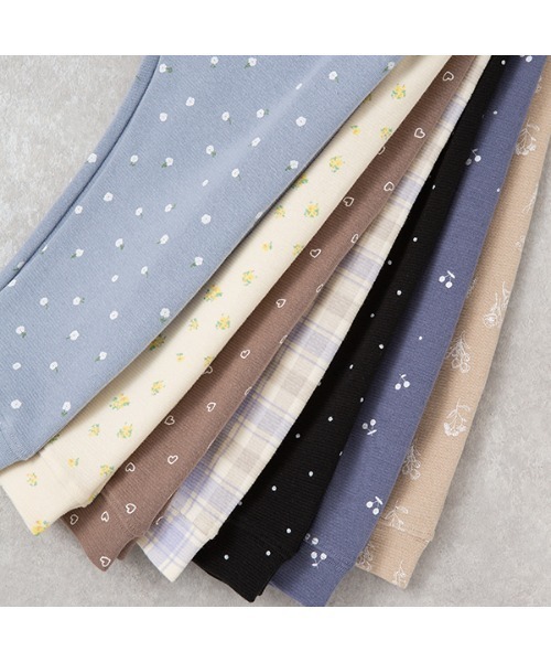 Lycee mine（リセマイン）の「【エニウェアシリーズ】アソート総柄リラックスパンツ（スウェットパンツ・キッズ・スカイブルー/ブラック/ブルーグレー/モカ/アイボリー/ライトベージュ/サックスブルー系・110cm/100cm/120cm/130cm/140cm）」の20枚目の写真