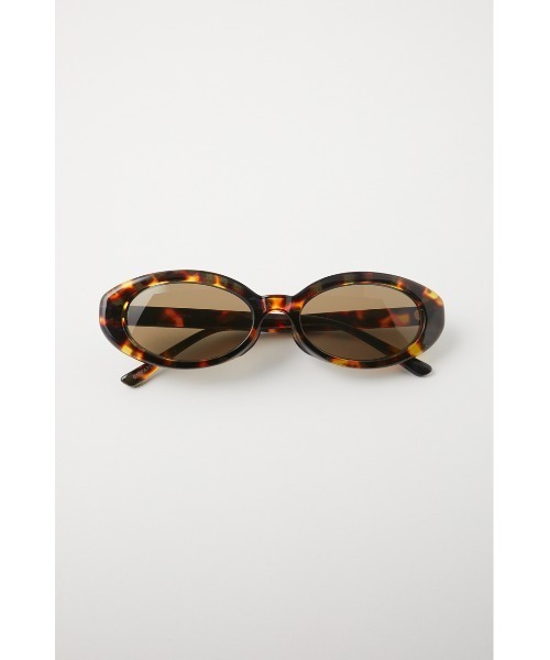 MOUSSY（マウジー）の「WIDE ROUND アイウェア（サングラス・レディース・ブラウン/ブラック・FREE）」の5枚目の写真