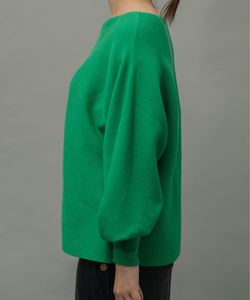 ottilie（オティーリエ）の「【 ottilie / オティーリエ 】 バナナスリーブニットプルオーバー（ニット/セーター・レディース・ブルー/ナチュラル/グリーン・FREE）」の19枚目の写真