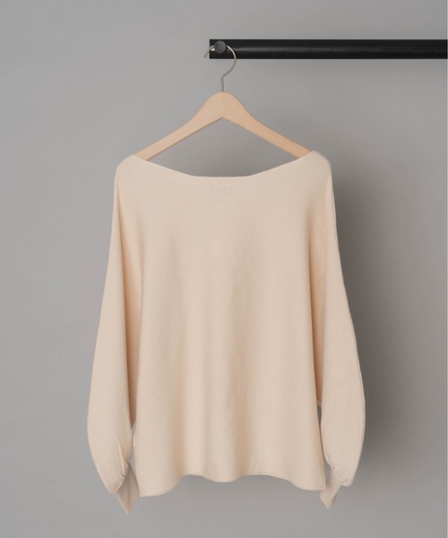 ottilie（オティーリエ）の「【 ottilie / オティーリエ 】 バナナスリーブニットプルオーバー（ニット/セーター・レディース・ブルー/ナチュラル/グリーン・FREE）」の11枚目の写真