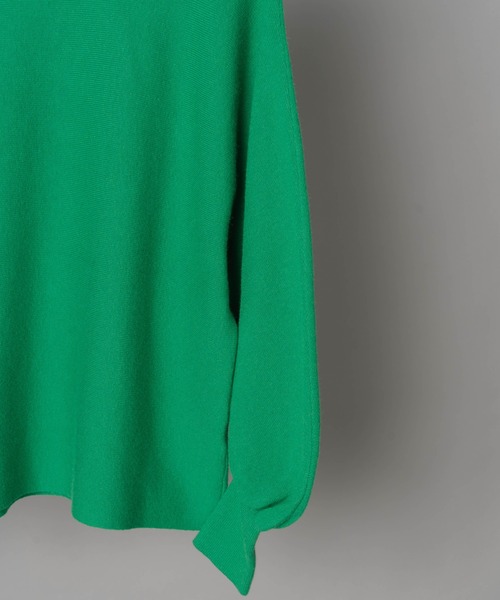 ottilie（オティーリエ）の「【 ottilie / オティーリエ 】 バナナスリーブニットプルオーバー（ニット/セーター・レディース・ブルー/ナチュラル/グリーン・FREE）」の8枚目の写真