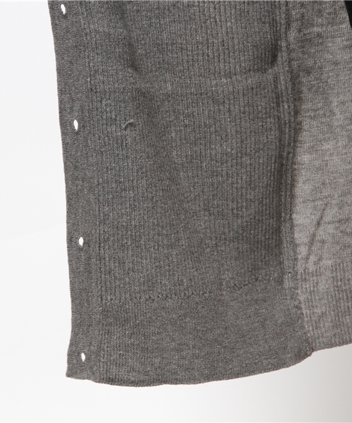 merry jenny（メリージェニー）の「ﾗｲﾝﾛﾝｸﾞｶｰﾃﾞｨｶﾞﾝ（カーディガン/ボレロ・レディース・グレー/ベージュ/ライトブルー・FREE）」の11枚目の写真