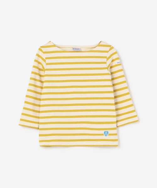 ORCIVAL(オーシバル)の「ORCIVAL | キッズ コットンロードフレンチバスクシャツ(Tシャツ/カットソー・キッズ・ブラック系その他/イエロー系その他/レッド系その他/ホワイト系その他5/ブルー系その他5・95/105/115/125/135)」の4枚目の写真