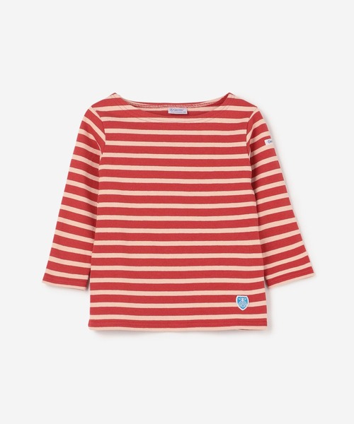 ORCIVAL(オーシバル)の「ORCIVAL | キッズ コットンロードフレンチバスクシャツ(Tシャツ/カットソー・キッズ・ブラック系その他/イエロー系その他/レッド系その他/ホワイト系その他5/ブルー系その他5・95/105/115/125/135)」の5枚目の写真