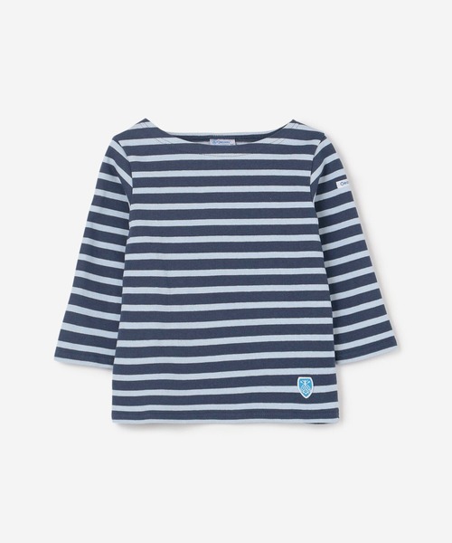 ORCIVAL(オーシバル)の「ORCIVAL | キッズ コットンロードフレンチバスクシャツ(Tシャツ/カットソー・キッズ・ブラック系その他/イエロー系その他/レッド系その他/ホワイト系その他5/ブルー系その他5・95/105/115/125/135)」の3枚目の写真