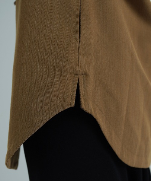 TINA：JOJUN（ティーナジョジュン）の「チャイナ釦 ベスト TINA：JOJUN（ベスト・レディース・キャメル/ネイビー・M）」の18枚目の写真