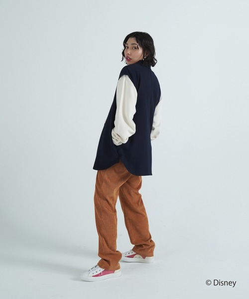 TINA：JOJUN（ティーナジョジュン）の「チャイナ釦 ベスト TINA：JOJUN（ベスト・レディース・キャメル/ネイビー・M）」の21枚目の写真