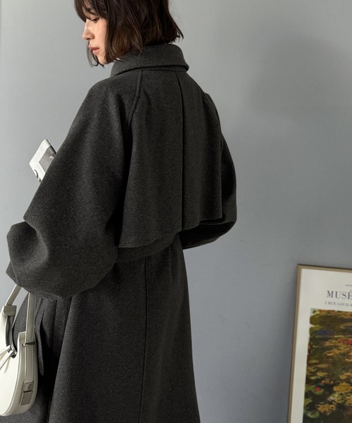 スタンドカラーシェイプドチェスターコート 24Winter THE COAT BOOK - MEN – SANYO ONLINE STORE