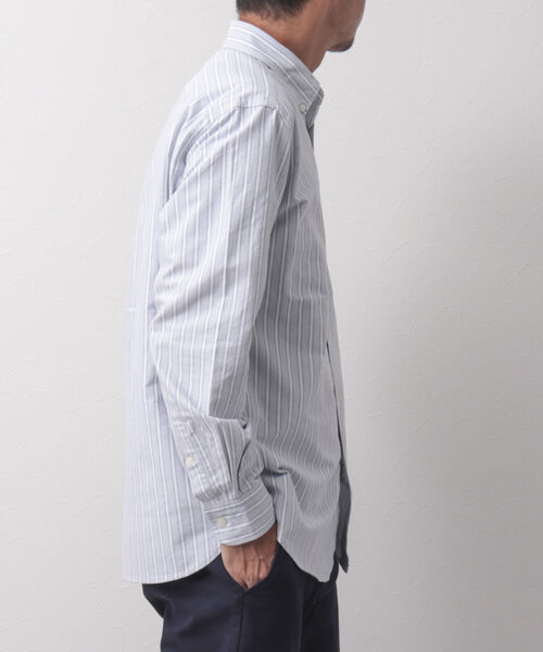 NOLLEY'S goodman(ノーリーズグッドマン)の「クラシックフィット ボタンダウンシャツ(シャツ/ブラウス・メンズ・ホワイト/グレー/ミント/イエロー・S/M/L/XL)」の19枚目の写真