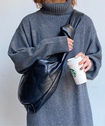 CPCM | フェイクレザー キルトビッグ ワンショルダーバッグ(ショルダーバッグ)