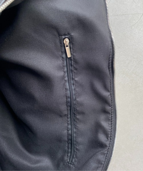 CPCM（シーピーシーエム）の「フェイクレザー キルトビッグ ワンショルダーバッグ（ショルダーバッグ・レディース・ブラック/グレー/アイボリー・FREE）」の15枚目の写真