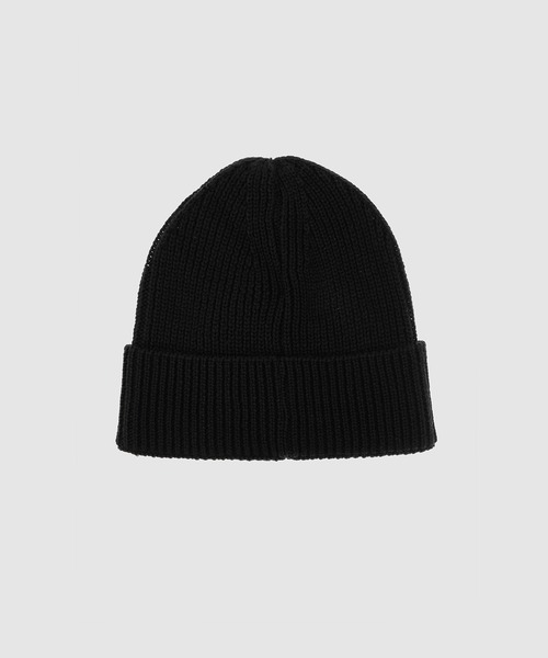 MARCELO BURLON（マルセロ・バーロン）の「CROSS PATCH BEANIE（ニットキャップ/ビーニー・メンズ・ブラック系その他・ONE SIZE）」の2枚目の写真