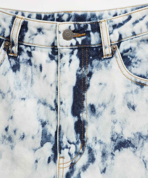 X-girl（エックスガール）の「LOOSE FIT DENIM PANTS（デニムパンツ・レディース・ブラック/マルチ・M/S/XS）」の7枚目の写真