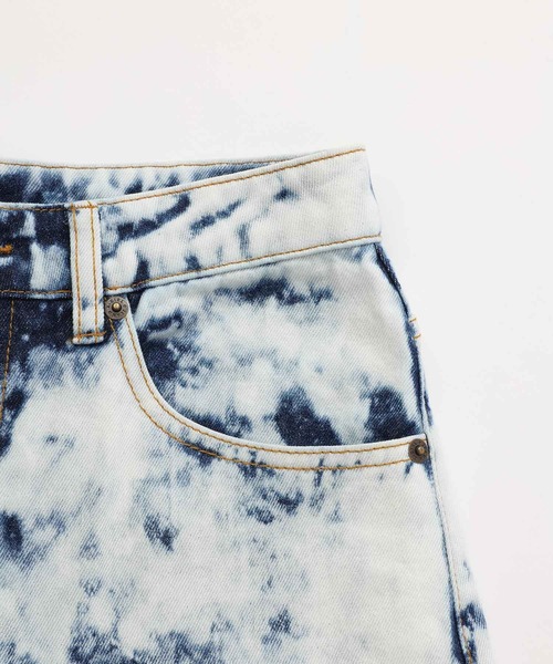 X-girl（エックスガール）の「LOOSE FIT DENIM PANTS（デニムパンツ・レディース・ブラック/マルチ・M/S/XS）」の9枚目の写真