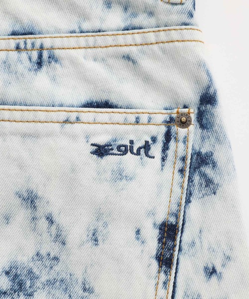 X-girl（エックスガール）の「LOOSE FIT DENIM PANTS（デニムパンツ・レディース・ブラック/マルチ・M/S/XS）」の14枚目の写真