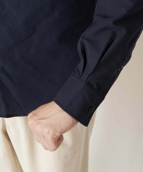 a.v.v（アーヴェヴェ）の「【S-XXL】パネル切り替えオックスシャツ（シャツ/ブラウス・メンズ・ホワイト/ネイビー・48/50/46/52/44）」の16枚目の写真