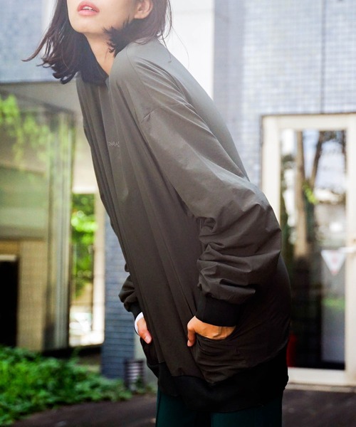 THRASHER（スラッシャー）の「STRETCH NYLON LS TOP/スラッシャー