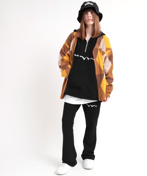 RNA（アールエヌエー）の「E4879 キルティングＨＡＴ（ハット・レディース・カーキ/ホワイト/ブラック・FREE）」の7枚目の写真