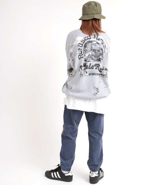 RNA（アールエヌエー）の「E4879 キルティングＨＡＴ（ハット・レディース・カーキ/ホワイト/ブラック・FREE）」の11枚目の写真