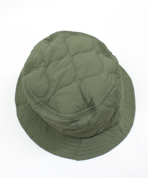 RNA（アールエヌエー）の「E4879 キルティングＨＡＴ（ハット・レディース・カーキ/ホワイト/ブラック・FREE）」の14枚目の写真