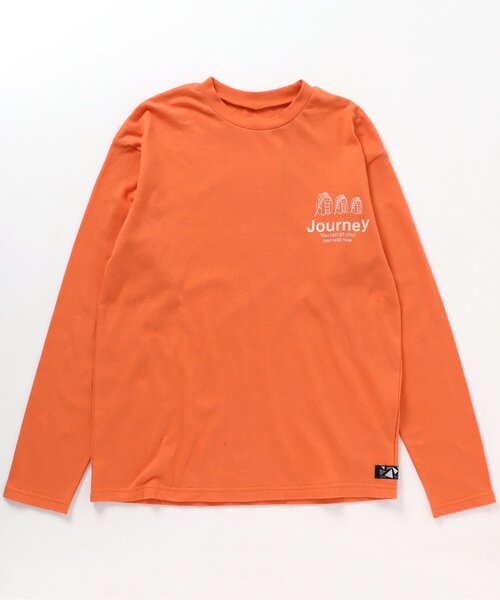 BREEZE by saori(ブリーズバイサオリ)の「WEB限定 プリントTシャツ(大人)【BREEZE by saori】(Tシャツ/カットソー・レディース・ブラック/ブルー/オレンジ・MEDIUM)」の10枚目の写真